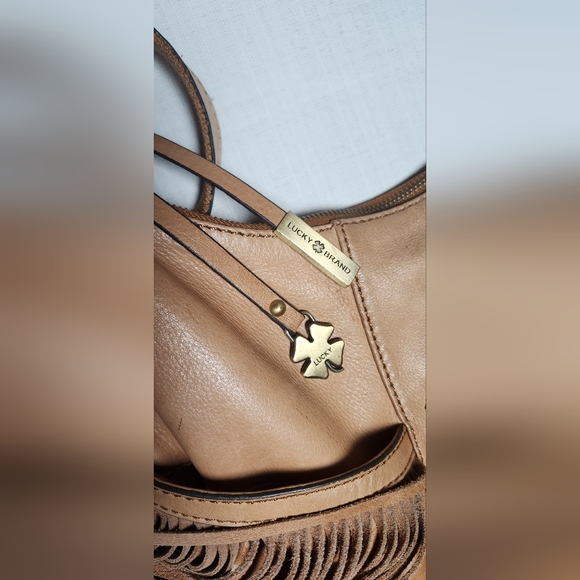 Lucky Brand Handbags - Lucky Brand Tan Leather Women's Bag